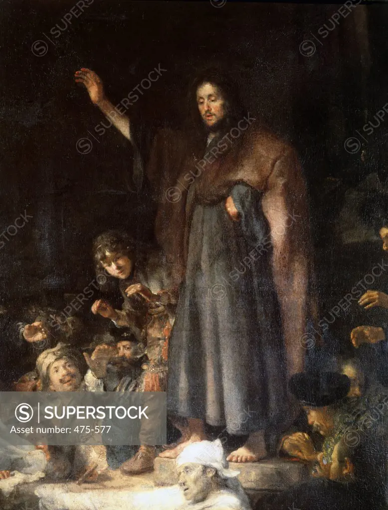 The Raising of Lazarus Carel Fabritius (1622-1654 Dutch) National Museum, Warsaw, Poland
