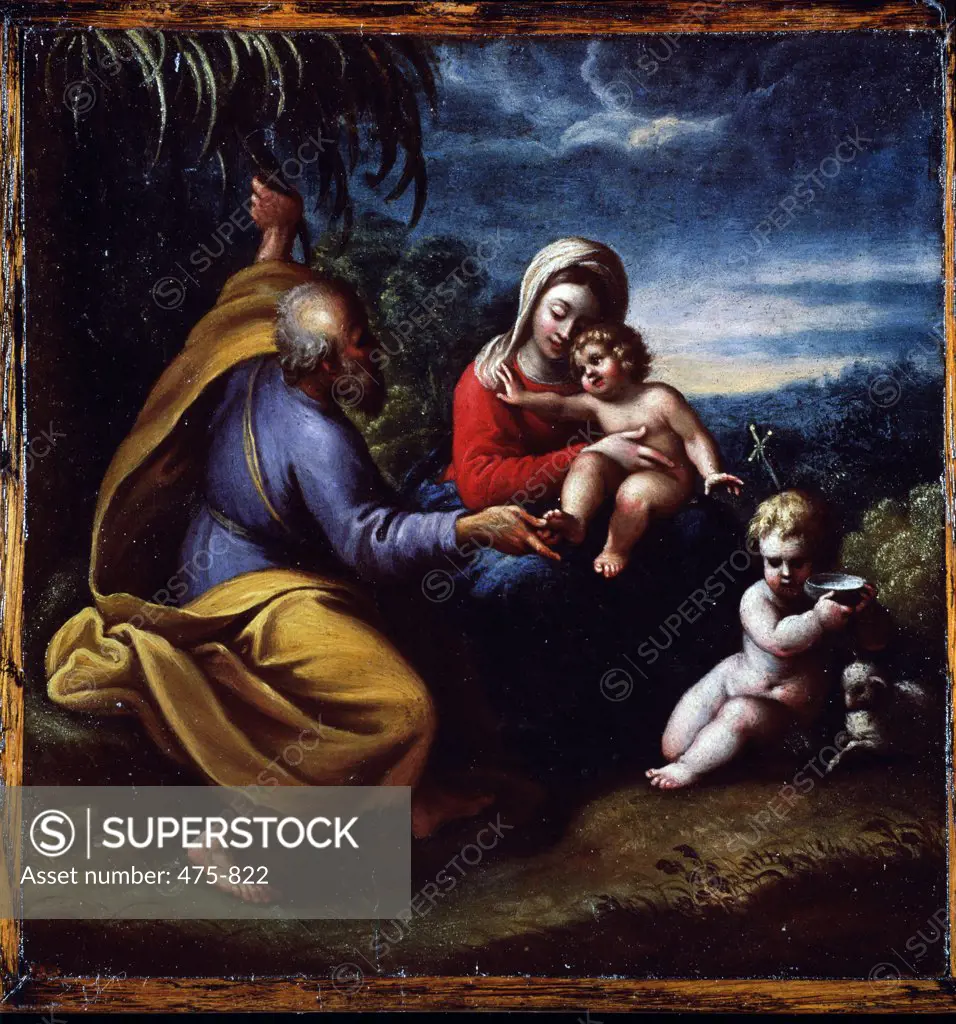The Holy Family Late 16th C. Artist Unknown Agnew & Sons, London, England  *PERMISSION REQUIRED THROUGH BAL!