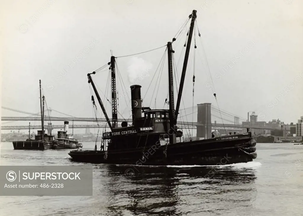 USA, New York City, Tug NY Central No 29