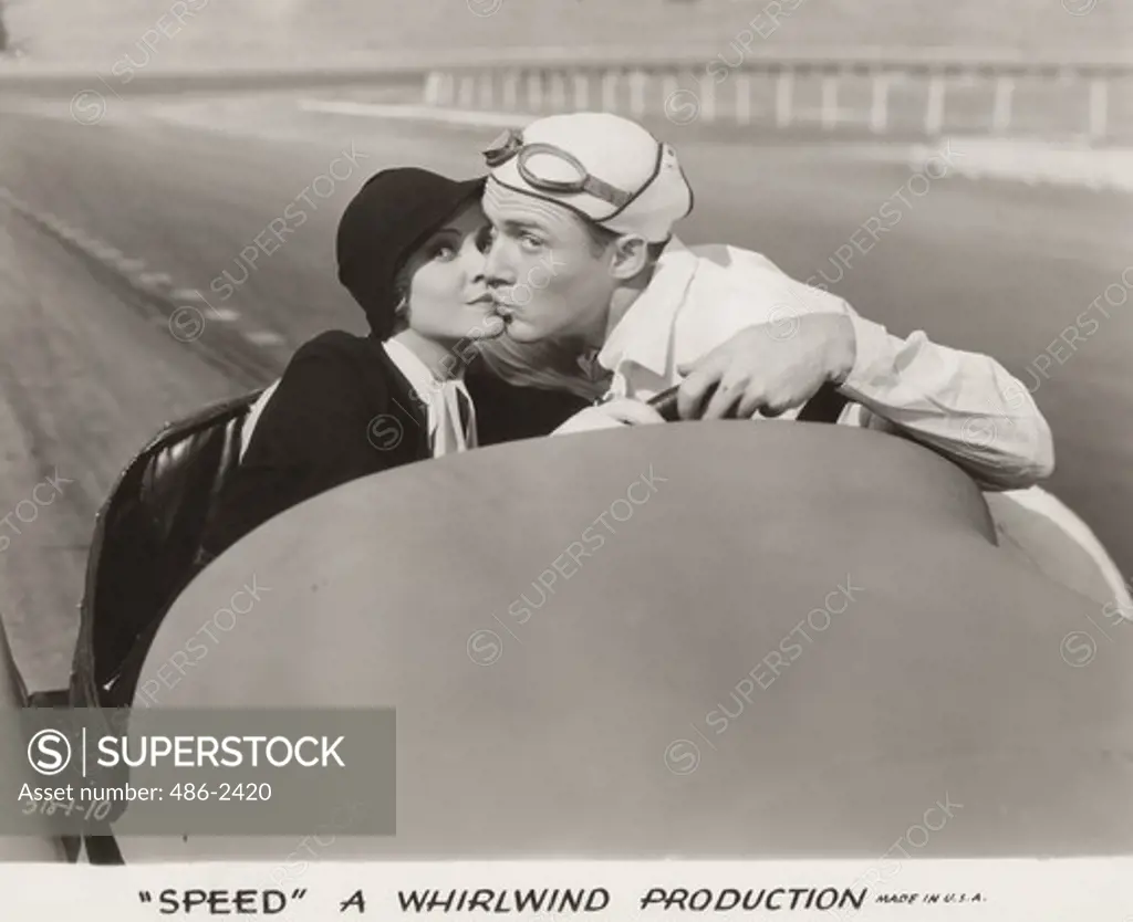 Frank Albertson and June Clyde in ""Racing Youth"", Whirlwind Production