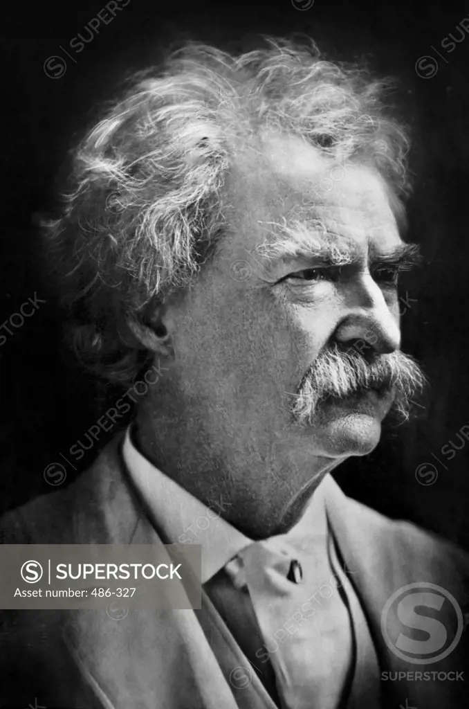 Samuel L. Clemens a.k.a. Mark Twain (1835-1910), American Author
