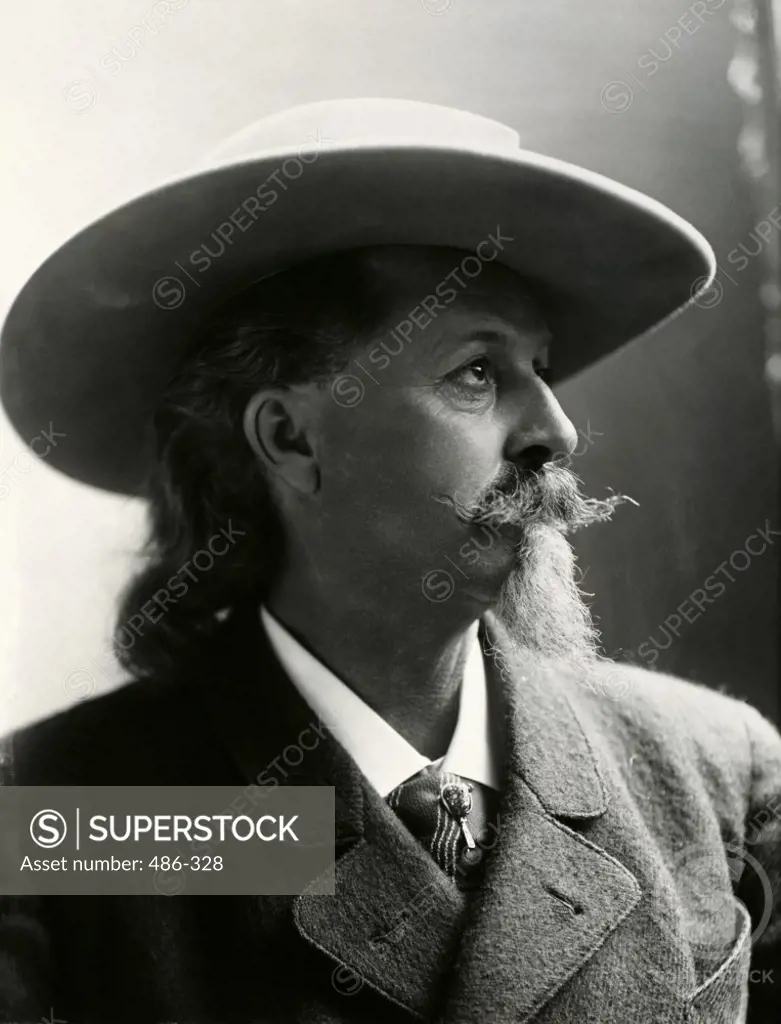 William F. Cody (Buffalo Bill) American Showman (1846-1917)
