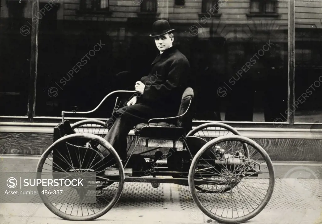 Henry Ford, (1863-1947), American Industrialist and Autombile Manufacturer