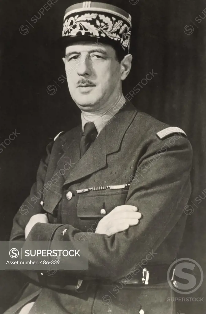 Charles de Gaulle (1890-1970), French Leader