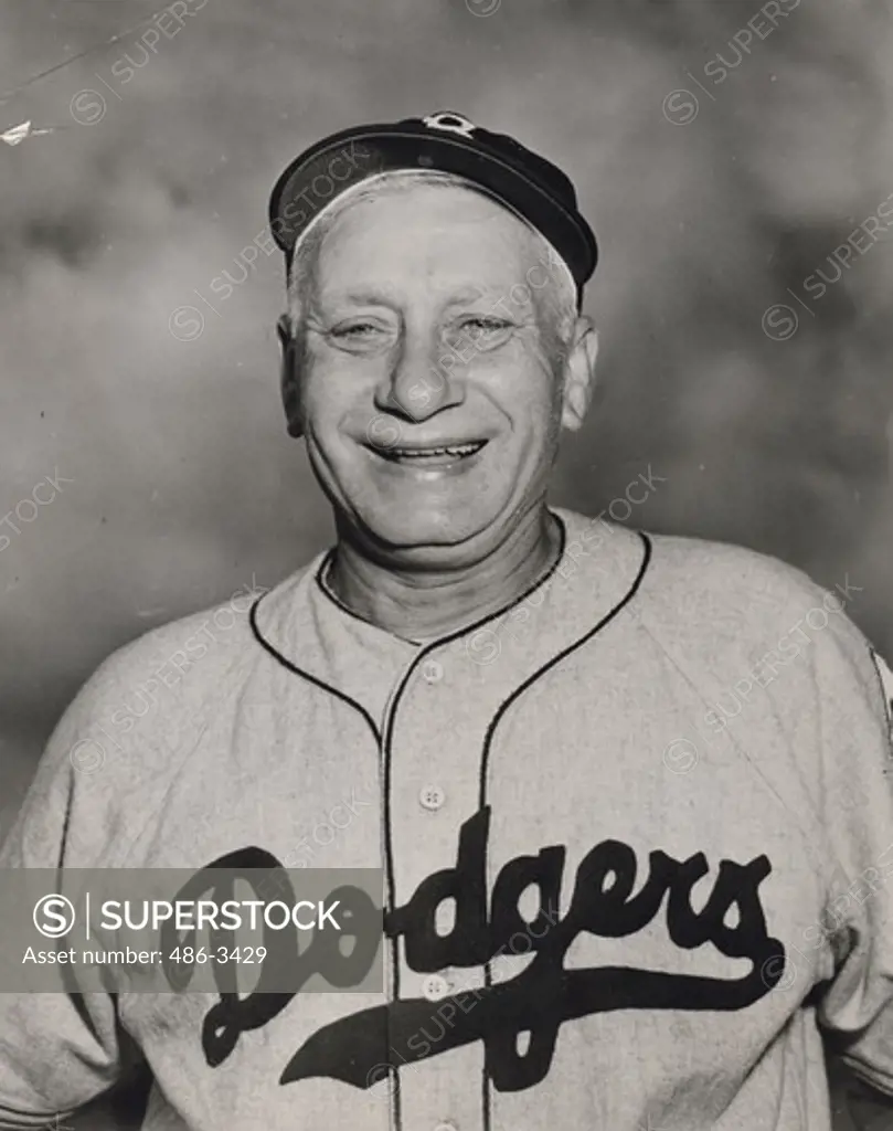 Portrait of Brooklyn Dodgers player