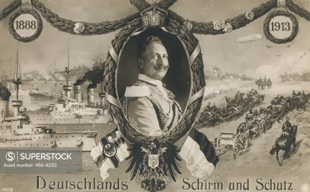 Kaiser Wilhelm II, Germany, governer Kaiser '25 years of peace