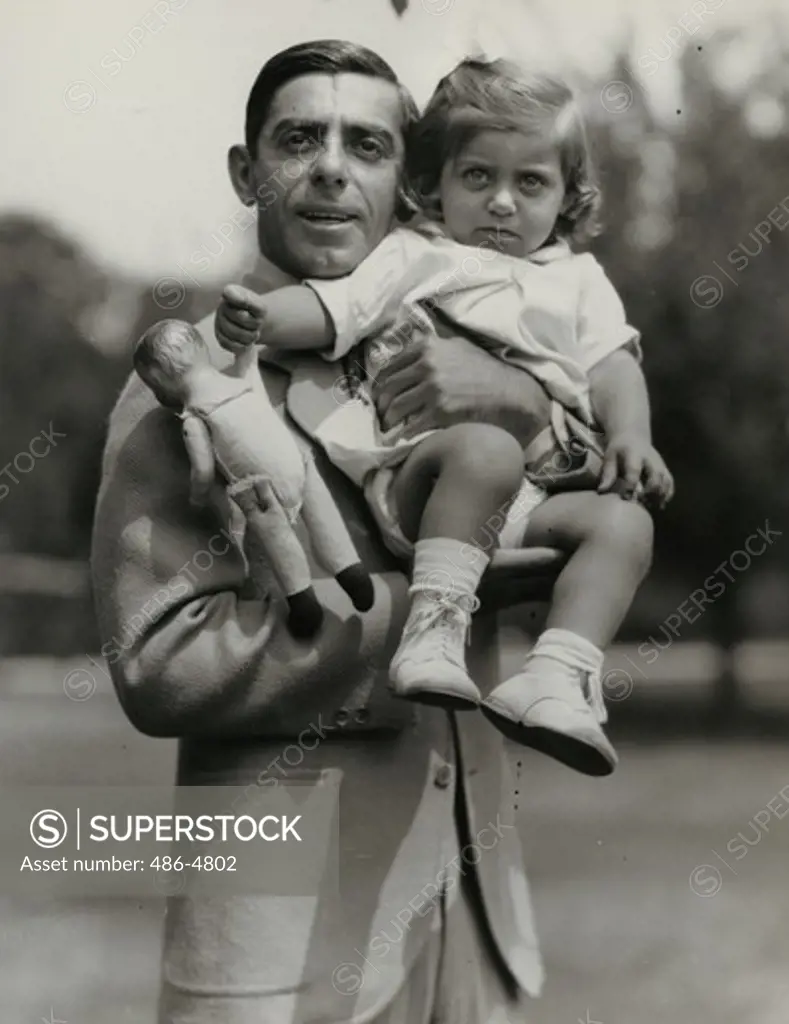 Eddie Cantor with daughter