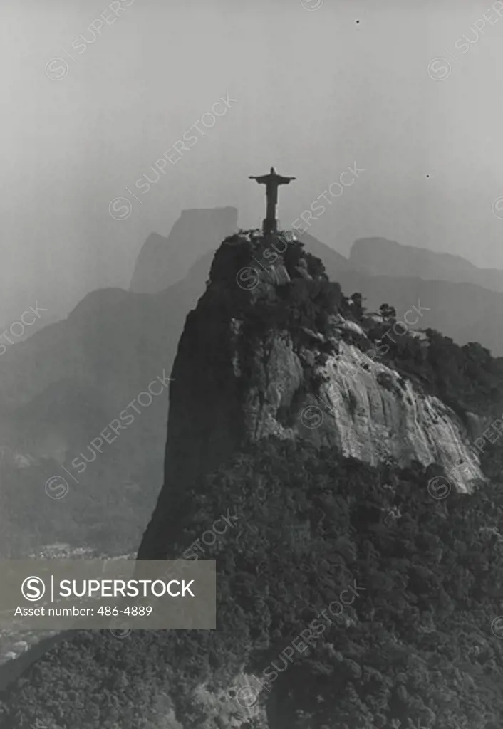 Brazil, Rio de Janeiro, View of Christ the Redeemer