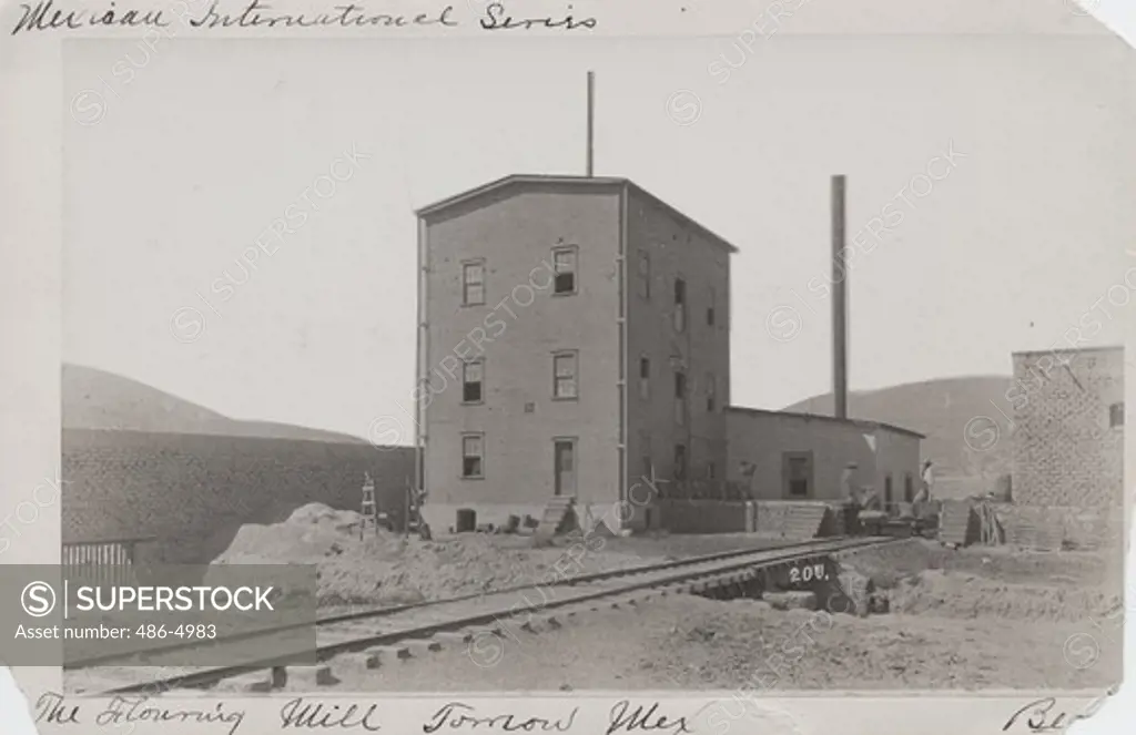 Mexico, View of Flour Mill