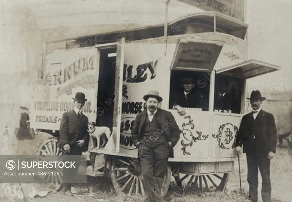 Ticket wagon from Barnum and Bailey circus