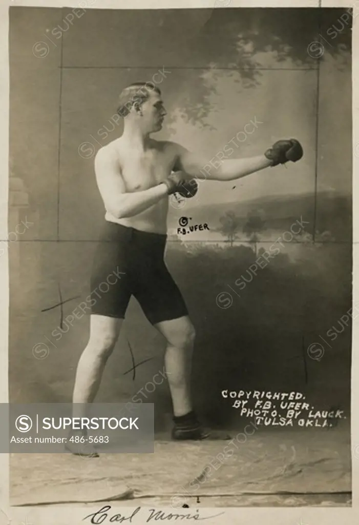 Portrait of Carl Morris boxer