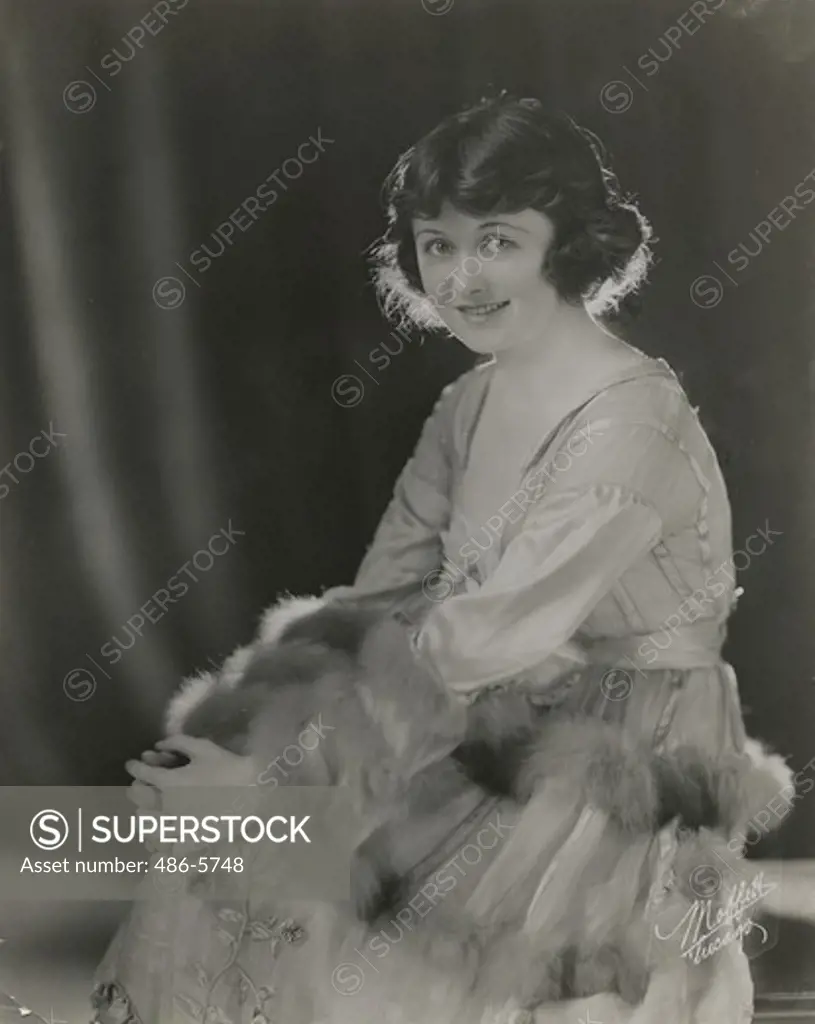 Studio shot of Mary Milburn in ""Angel Face"", 1920