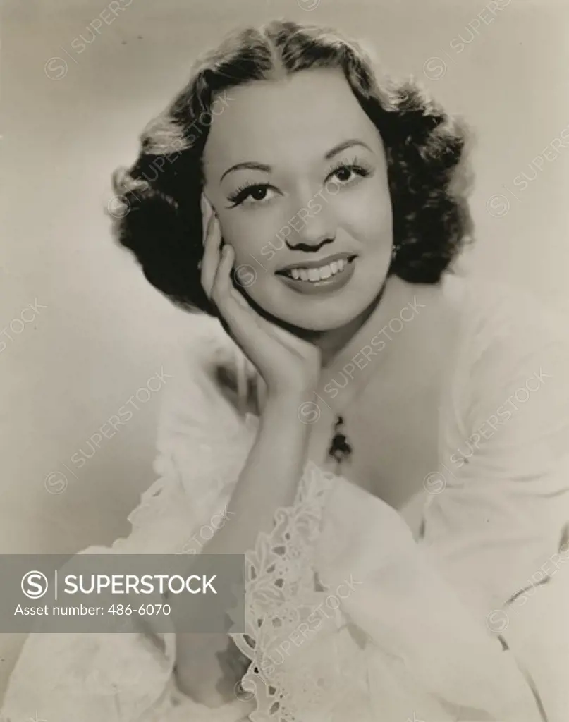 Portrait of Helena Bliss starring in ""Song of Norway"", the operetta at the Imperial Theatre