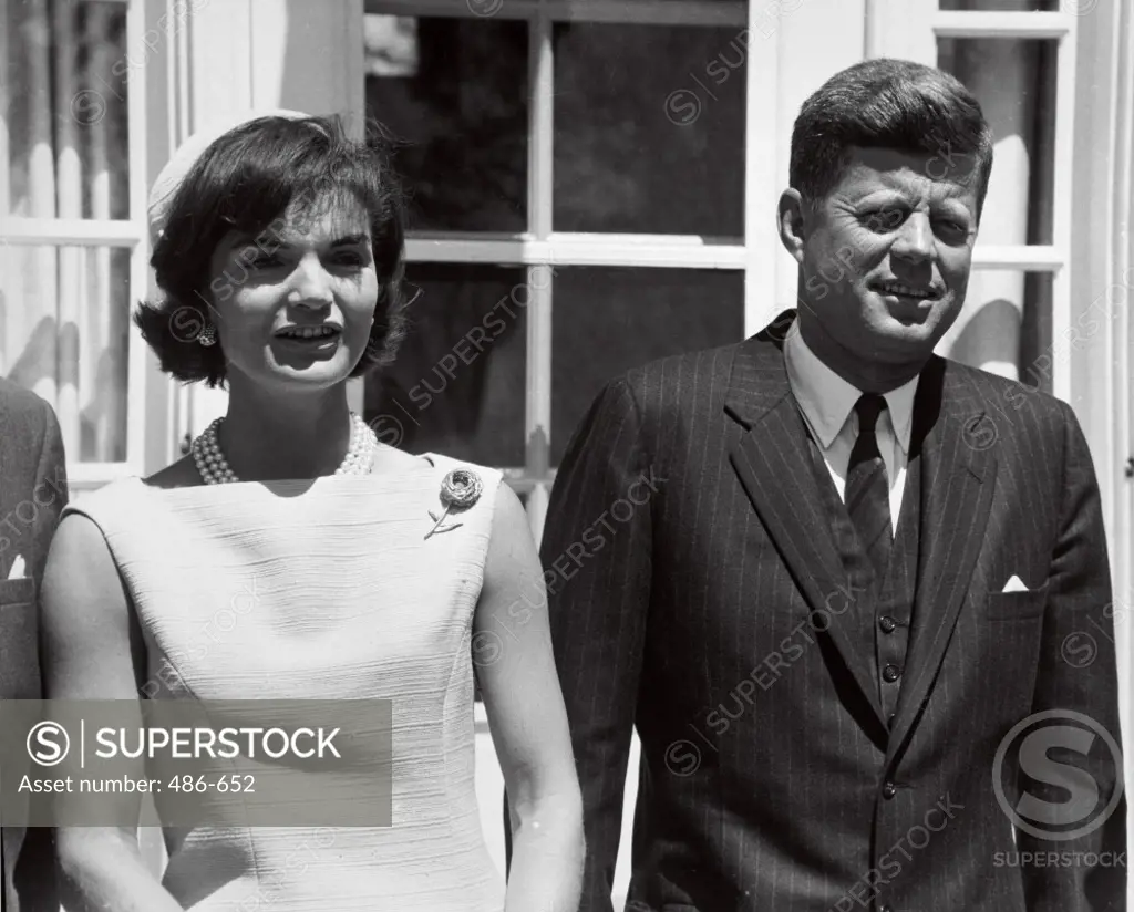 President John F. Kennedy and Jacqueline Kennedy, 1961