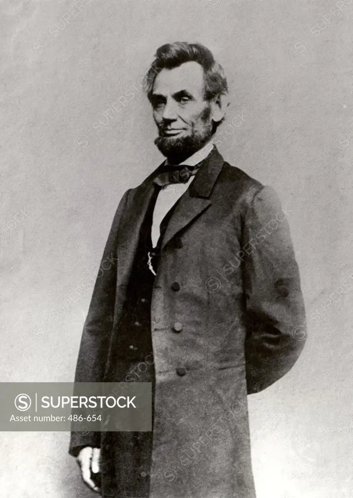 Abraham Lincoln, (1809-1865), 16th President of the United States