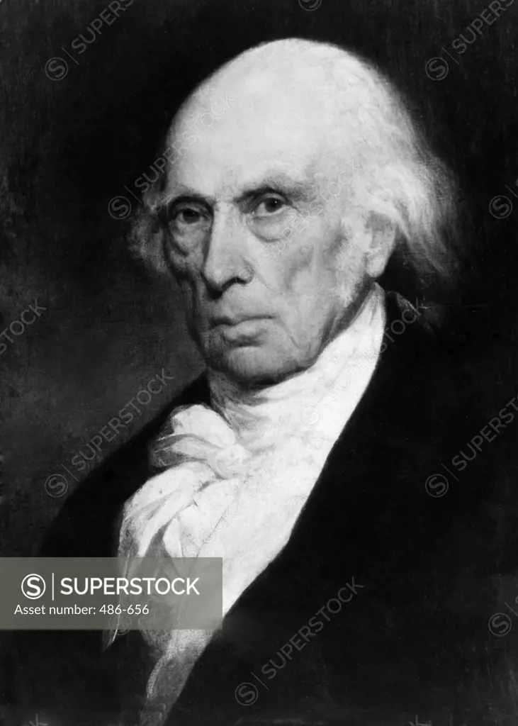 James Madison (1751-1836) 4th President of the United States Artist Unknown Print Culver Pictures Inc.