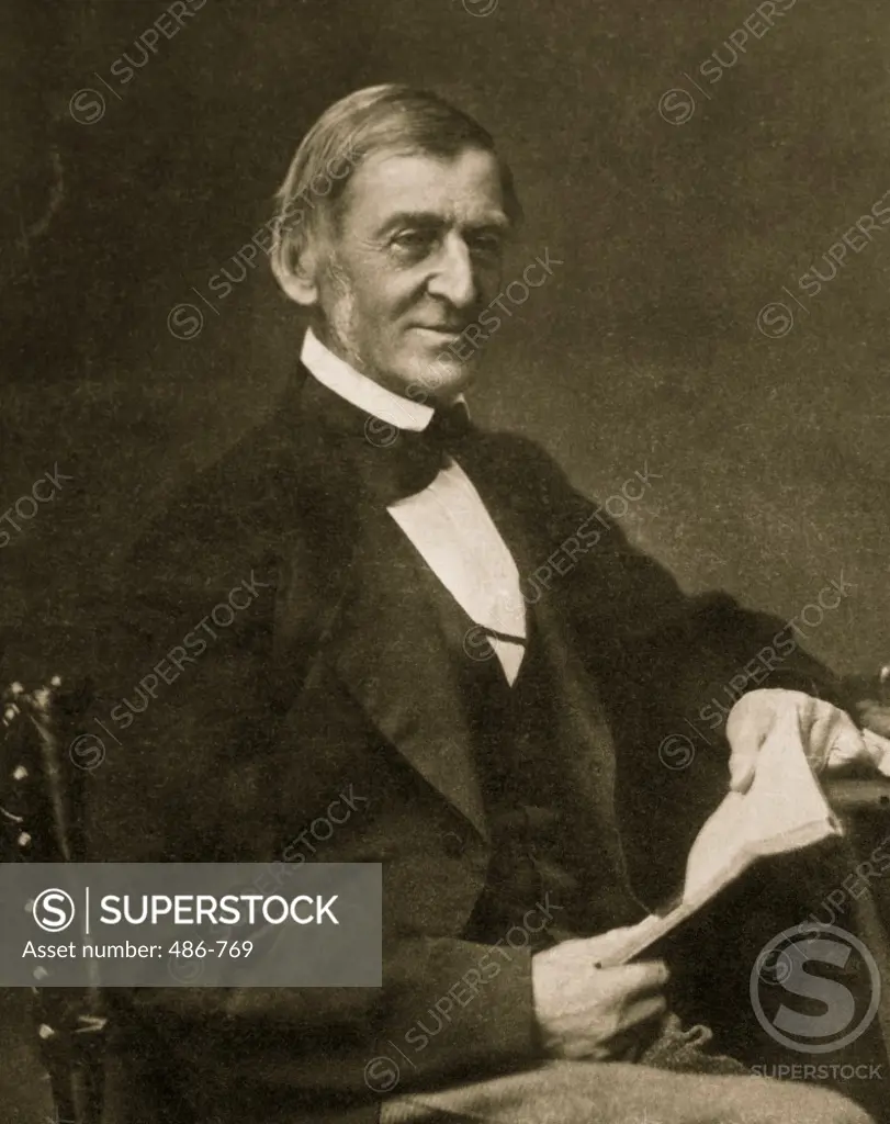 Ralph Waldo Emerson, 1803-1882, Writer and Philosopher
