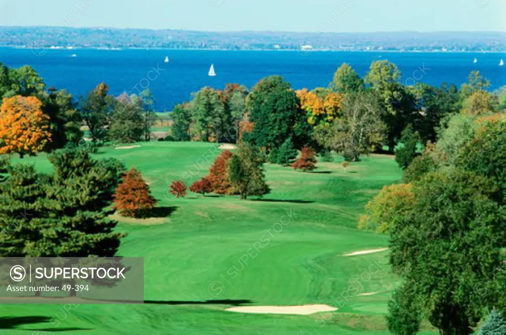 Creek Club Golf Course, Bayville, Oyster Bay, Long Island, New York, USA
