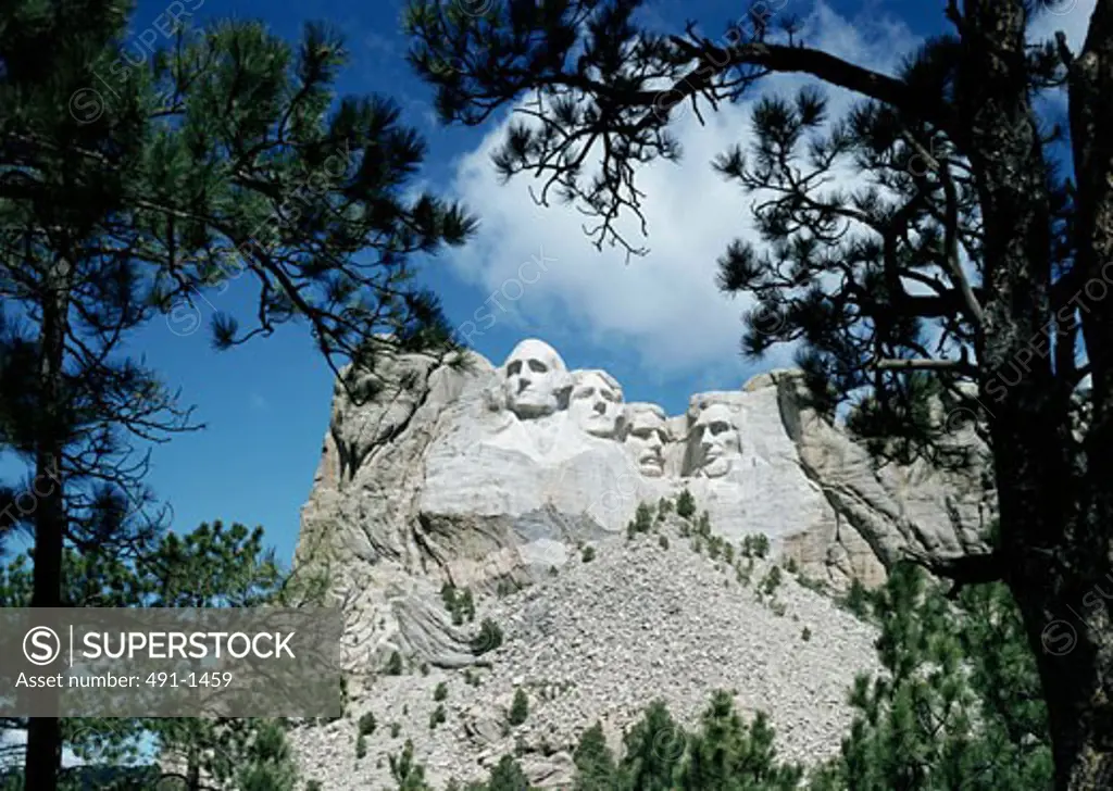 Mount Rushmore National Memorial South Dakota USA