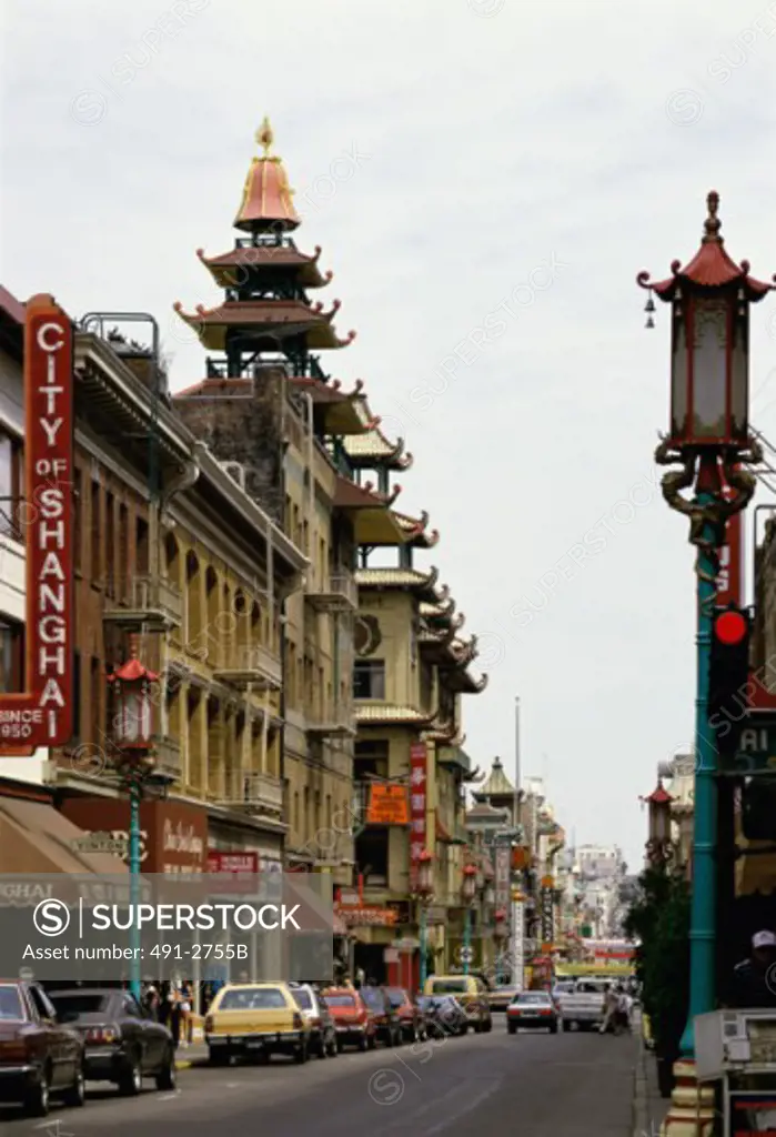 Grant Avenue Chinatown San Francisco California, USA