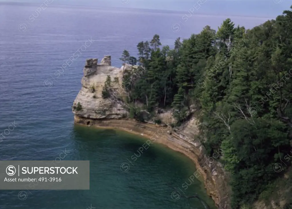 Miner's Castle Pictured Rocks National Lakeshore Michigan USA