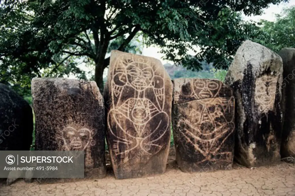 La Mujer de Caguana Petroglyph Caguana Ceremonial Park Puerto Rico