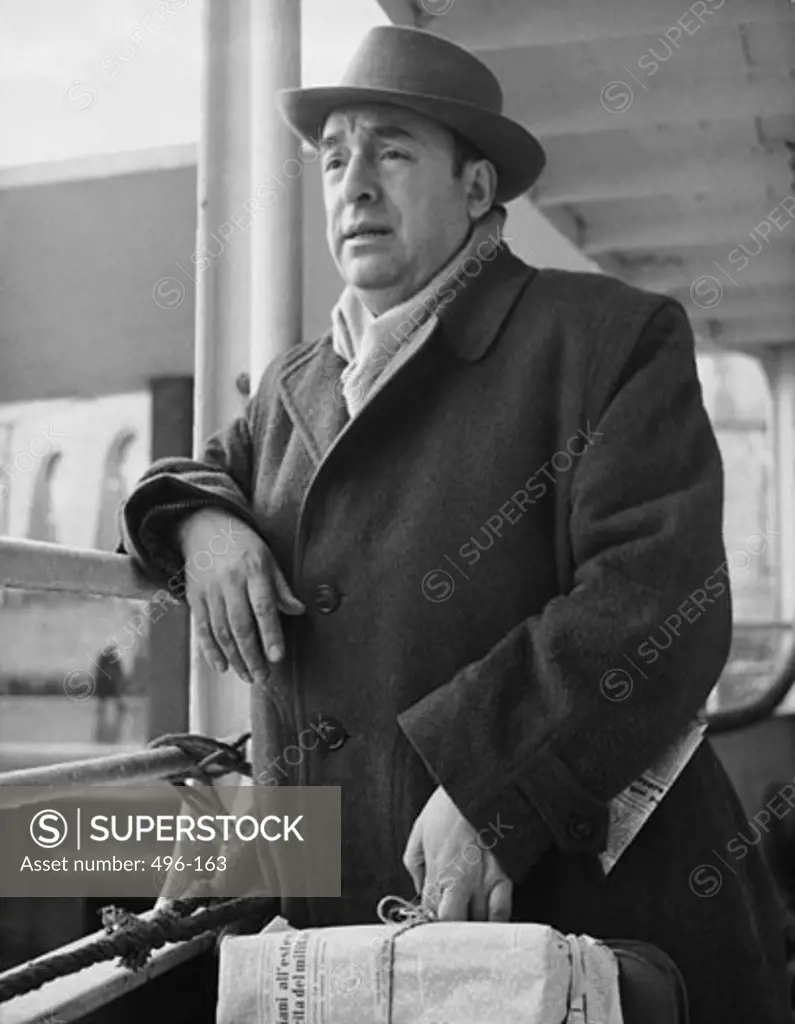 Pablo Neruda Chilean Poet 1952