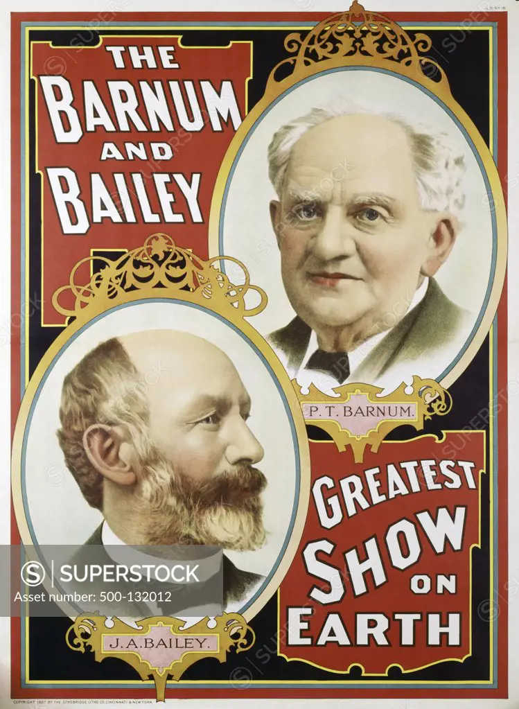 Barnum & Bailey Magazine of Wonders & Daily Review Posters