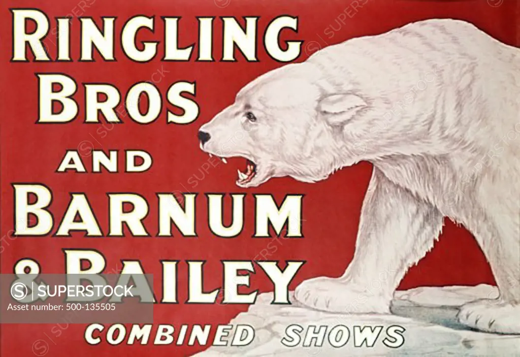 Circus poster, Ringling Brothers and Barnum and Bailey, poster