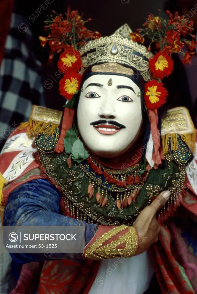Masked Dancer Bali Indonesia
