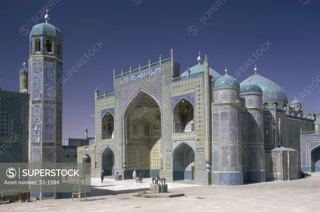 Blue Mosque Mazar-i-Sharif Afghanistan