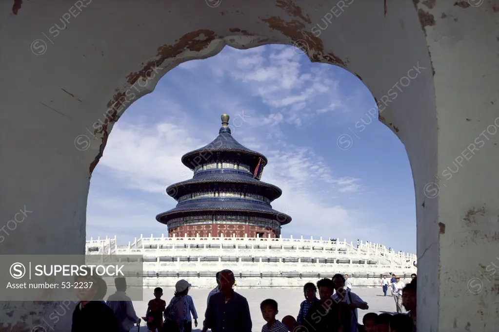 Hall of Prayer for Good Harvests  Temple of Heaven  Beijing  China