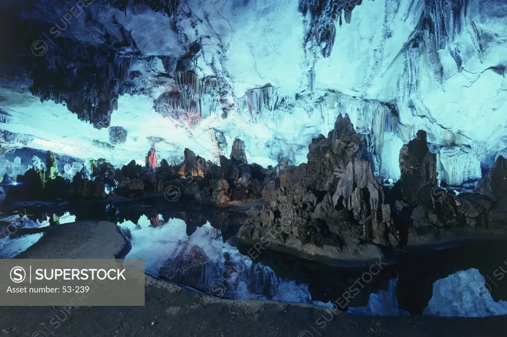 Reed Flute Cave Guilin China