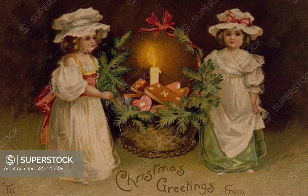 Christmas Greetings, Nostalgia Cards