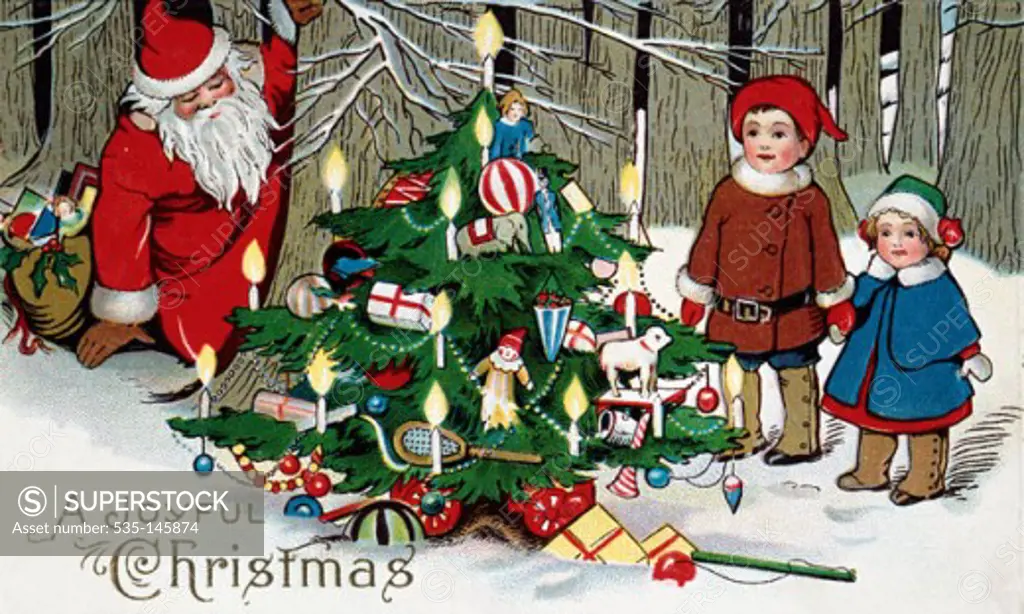 A Joyful Christmas Nostalgia Cards