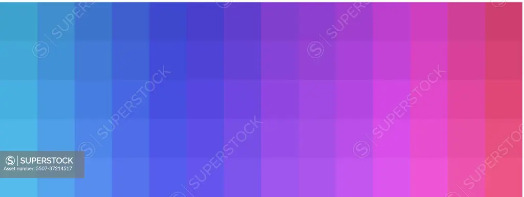 Vector illustration of color palette