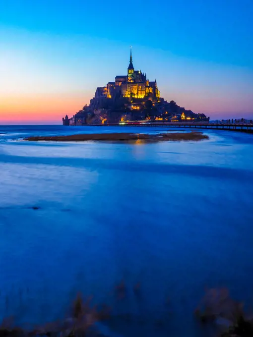 Mont Saint-Michel, Normandy, France, Europe