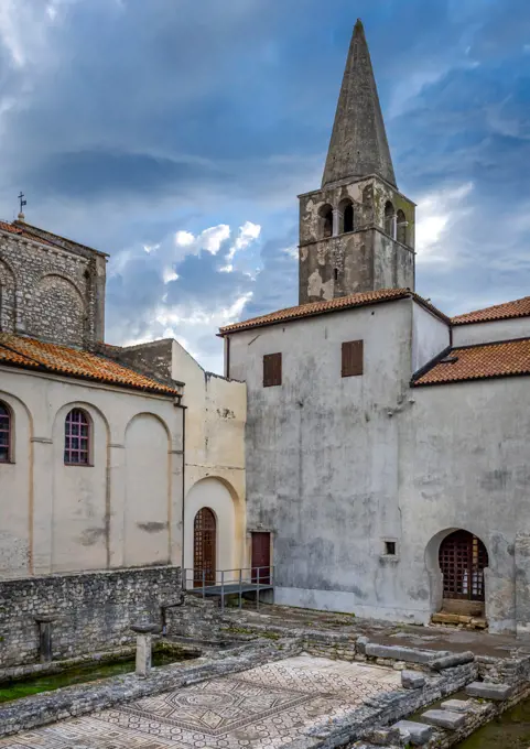 Euphrasius-Basilika, UNESCO Welterbe, Porec, Istrien, Kroatien, Europa