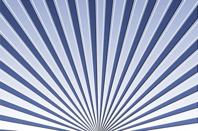 Digitally generated cool linear pattern in blue