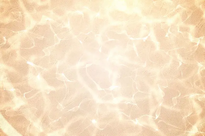 digitally generated White pool under bright light