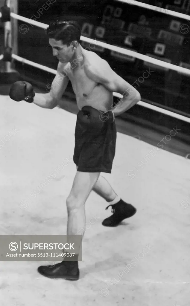 Phil Zivick. February 21, 1935. (Photo by James Mathers Telegraph).