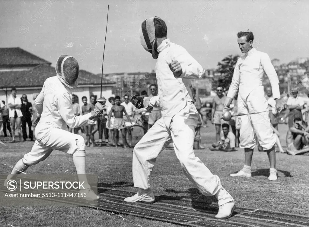 Sports - Fencing - Till - 1969. June 6, 1952.