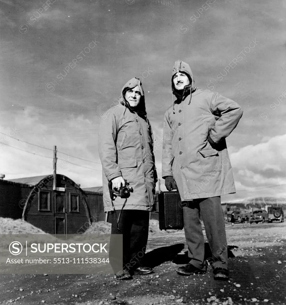 American Troops in Iceland. February 6, 1951.