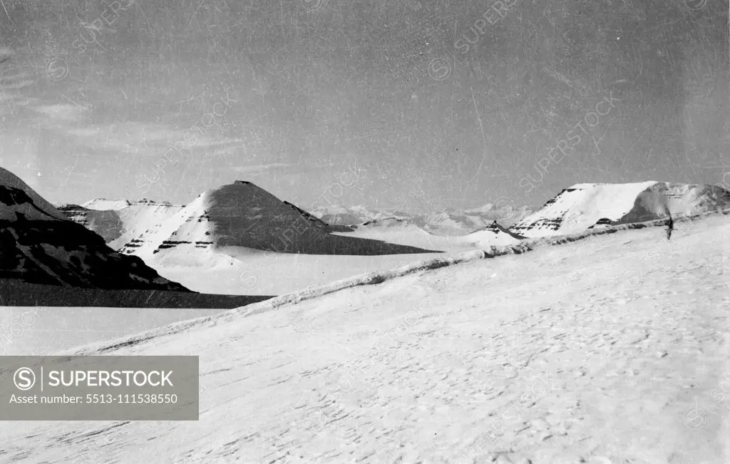 British Trans-Greenland Expedition 1934 - C. Highest Peak in Arctic. August 19, 1934.