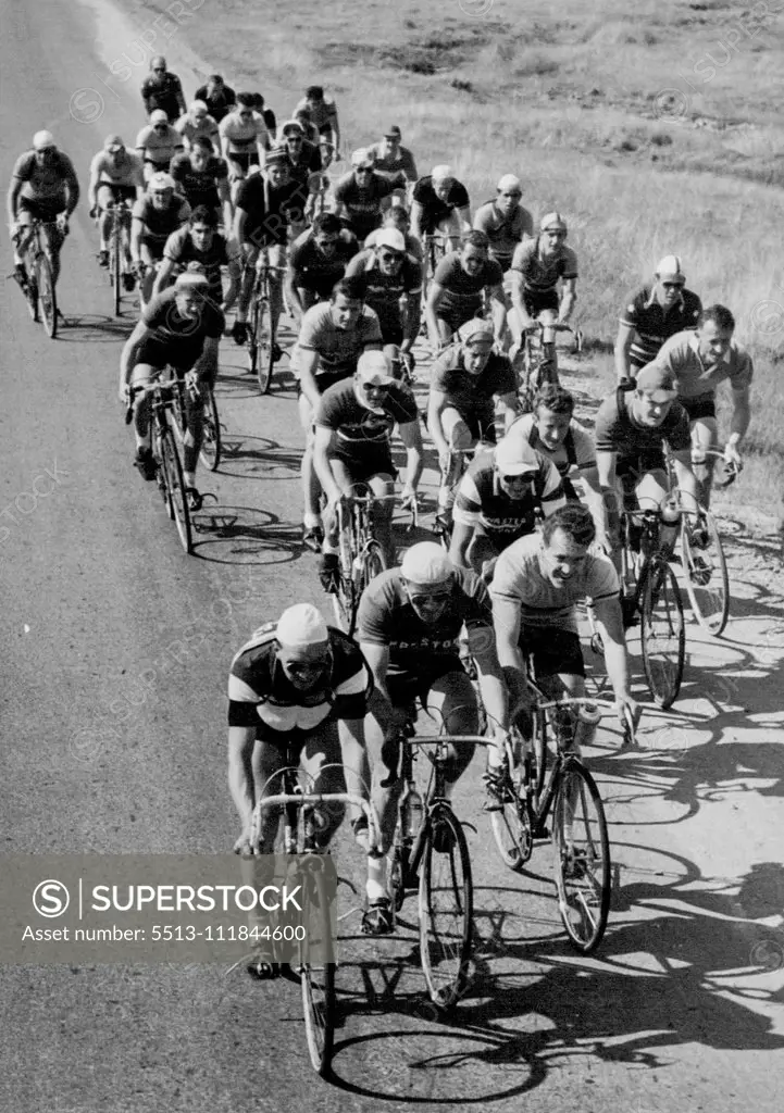 Cycling - Road Racing. October 08, 1954.;Cycling - Road Racing.