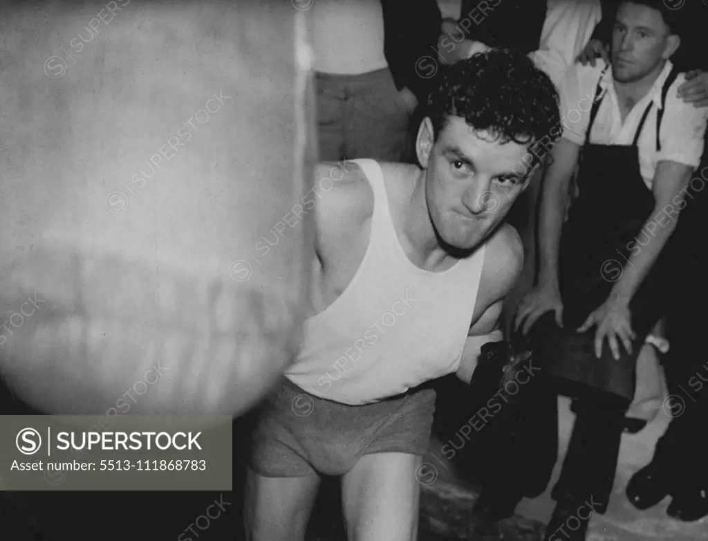 Joe Hall, Boxing. February 04, 1939. ;Joe Hall, Boxing.