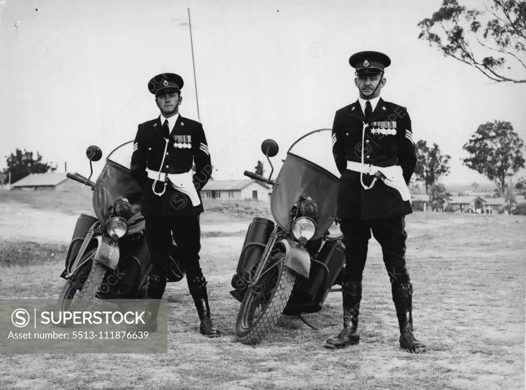 Military Police - Aust Troops. May 29, 1953.;Military Police - Aust Troops.