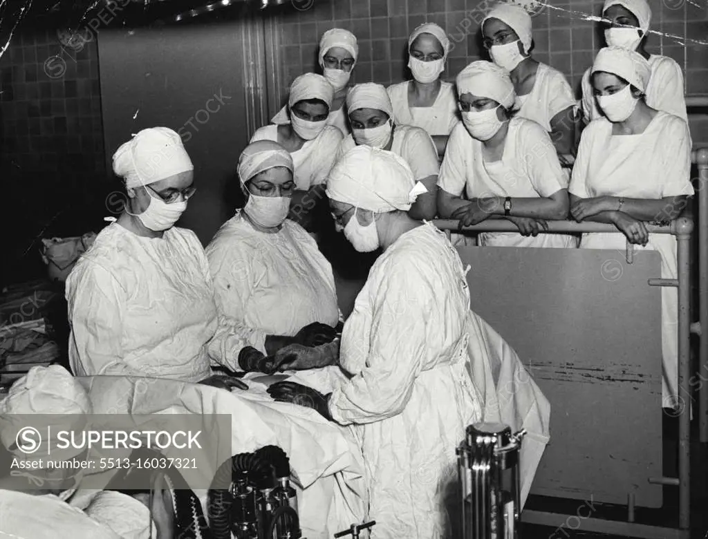 Misc. - Hospital & Medical - Operations-1950's. June 12, 1943.
