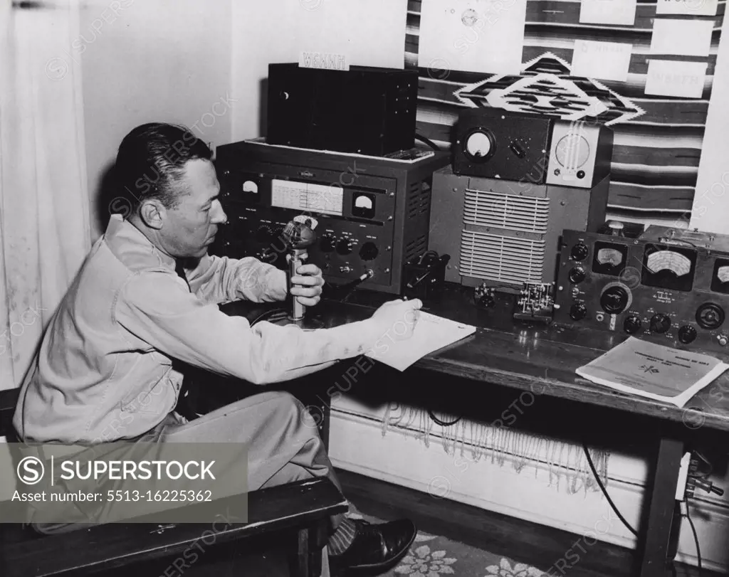 Mobile Transmitting Unit - Radio. December 27, 1951. 