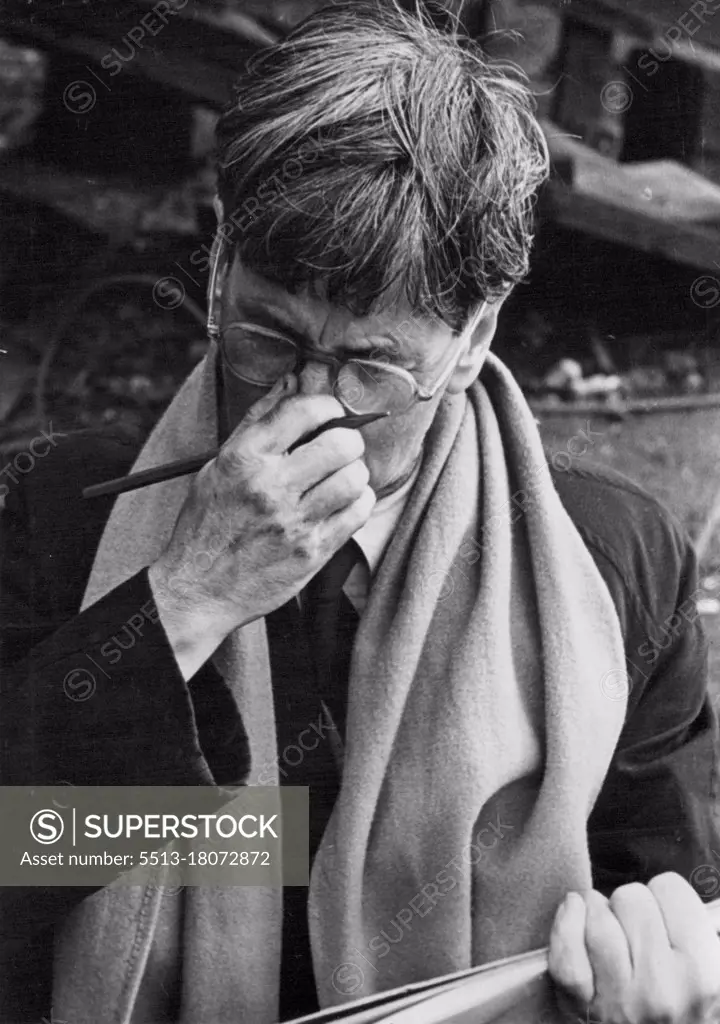 Sir Stanley Spencer - Artist, Painter. January 29, 1944. (Photo by Paul ...